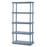 Rough N Ready 5 Shelf Open Storage System, Resin, 36W X 18D X 74H