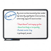 Ingenuity Dry Erase Board, Resin Frame With Tray, 66 X 42