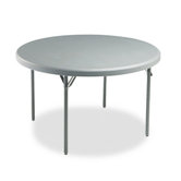 Indestructable Too 1200 Series Resin Folding Table, 48 Dia X 29H