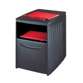 SnapEase File/Printer Stand in Charcoal