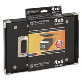 Snap-N-Store Snap 'N Store Collapsible Index Card File Box Holds 1,100 4 X 6 Cards