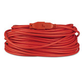 Indoor/Outdoor Heavy-Duty Extension Cord, 100 Feet, Orange