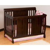Verona Fixed Side Convertible Crib in Espresso