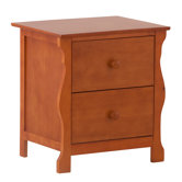Carrara 2 Drawer Nightstand