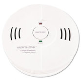 Battery Powered Night Hawk Combination Smoke/CO Alarm with Voice/Alarm Warning