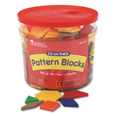 Pattern Blocks, Grades Pre-K and Up