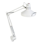 Three-Way Incandescent/Fluorescent Clamp-On Lamp