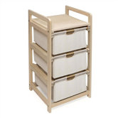 Three Drawer Hamper/Storage Unit