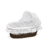 Wicker Hooded Moses Basket