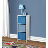 Three Bin Tall Storage