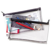 Leatherette Zippered Wallet