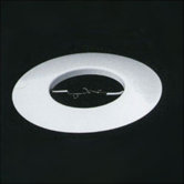 Open Ring Recessed Lighting Trim in White