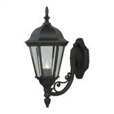 Cast Aluminum Outdoor Carved Arm Wall Mount