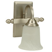 Madison  Vanity Light in Brushed Nickel