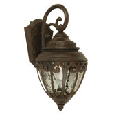 Olivier Outdoor Wall Lantern in Oiled Bronze