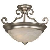 3 Light Semi Flush Mount