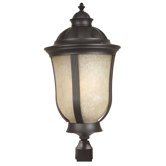 Frances II Outdoor Post Lantern in Oiled Bronze - Energy Star