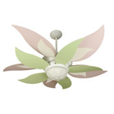 52" Bloom 10 Blade Ceiling Fan with Remote