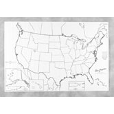 Giant Us Map
