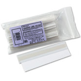Removable Adhesive Label Holder, 10/Pack