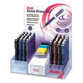 Automatic Pencils, Twist Barrel, Retractable Eraser, 48 per Set , Assorted