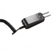 Modular Dual-Prong Plug Headset/Handset-To-Telephone Adapter