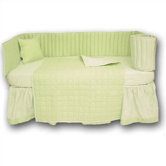 Tadpoles Classic Gingham Crib Bedding Collection - Green