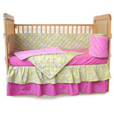 Cherry Blossom Crib Bedding Collection