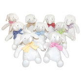 Tadpoles Gingham Elephant Stuffed Animal