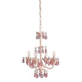 4 Light Wrought Iron Chandelier