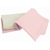 Tadpoles Organic Flannel Receiving Blankets in Pink (Set of 3)