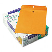 Clasp Envelope, 9 1/2 x 12 1/2, 28lb, Light Brown, 100/box