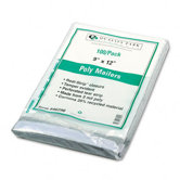 Redi-Strip Recycled Poly Mailer, First Class, 9 x 12, White, 100/pack