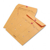 Light Brown Kraft String & Button Interoffice Envelope, 10 x 13, 100/carton