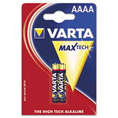 Varta AAAA Alkaline High Energy Battery, 2/Pack
