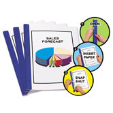 Redi-Bind Binder Bar, 50-Sheet Capacity, 12/Pack