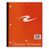 Wireless Notebook,3-HP,50 Sheet,10-1/2"x8-1/2",1 Subject