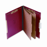 Pressboard Hanging Classification Folder, Letter
