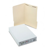 Water/Cut-Resistant Folder, One Fastener, 1/3 Top Tab, 50/Box