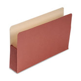 5 1/4" Expansion File Pockets, Straight Cut, MLA/Redrope, Legal, Redrope, 25/Box