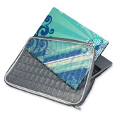 Laptop sleeve, 15.6", Black/Platinum