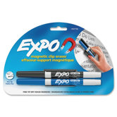 Dry Erase Markers and Magnetic Clip Eraser