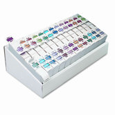 A-Z Bar-Style End Tab Labels, 13000/Box