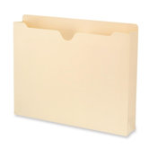 File Jacket, Antimicrobial, 2"Expandable, Letter, 50 per Box, Manila