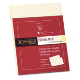 Resume Presentation Envelopes, 9 x 12, 25/Pack, Ivory