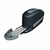 Heavy Duty Electric Desktop Stapler, 20 Sheet Capacity, Black/Silver