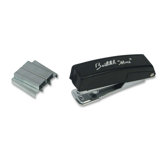 Mini Stapler, Uses No. 10 Staples, 2-10 Sheet Capacity, Assorted