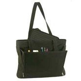 Ladies Business Tote with Removable Laptop Sleeve