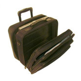 Dual Function Nylon Rolling Laptop Case
