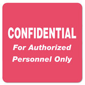 Medical Labels for Confidential, 500/Roll